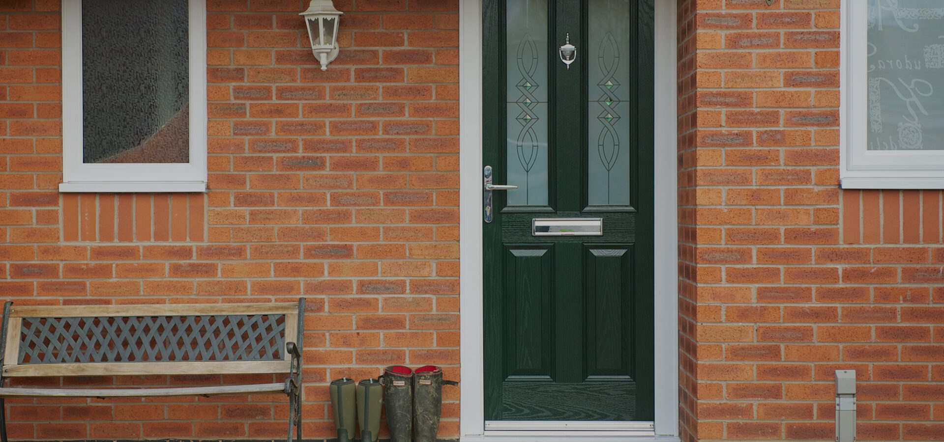 green composite door