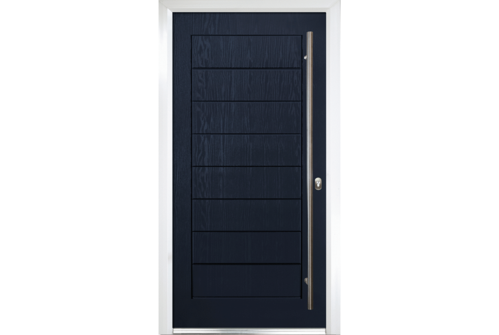 black composite door
