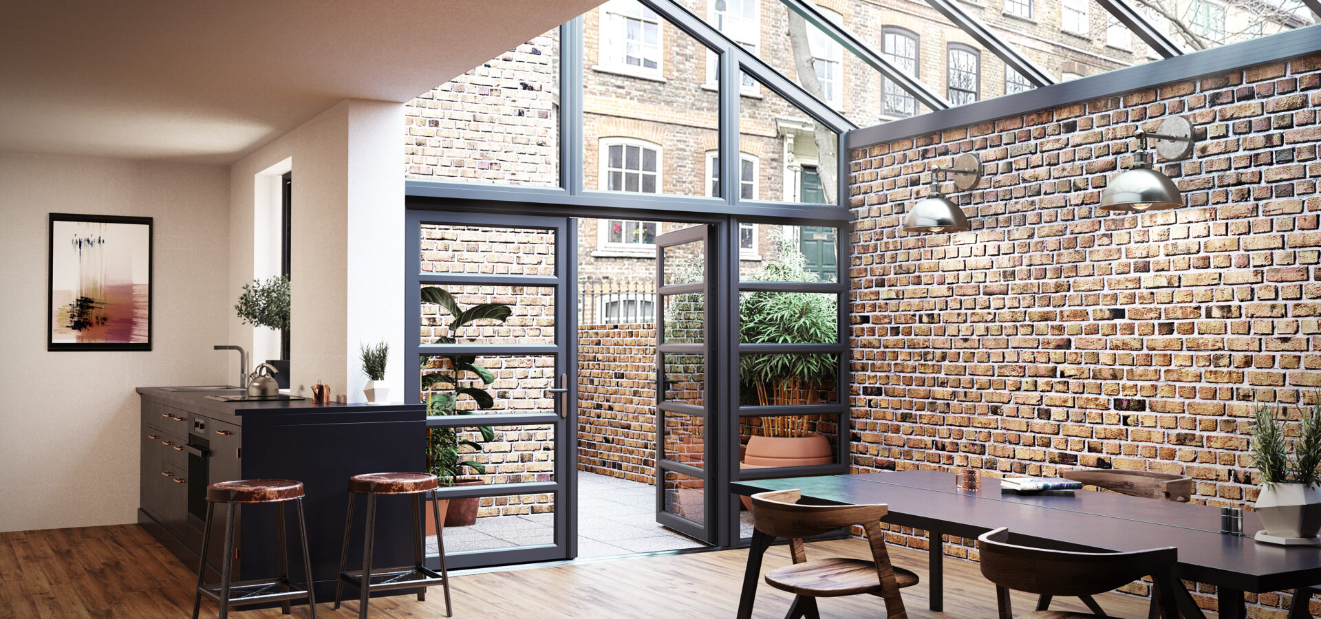 lean-to conservatory